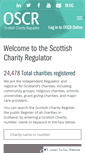 Mobile Screenshot of oscr.org.uk
